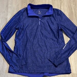 Mondetta Royal Blue Quarter-Zip Pullover